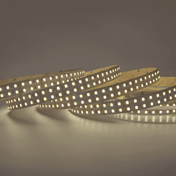 ^LED SMD STRIP 24V DC 40W/M 3000K 4120LM/M IP20 15MM CRI80 OSRAM 2835 240LEDS/M 3SDCM 5M REEL 5YRS - Image 2