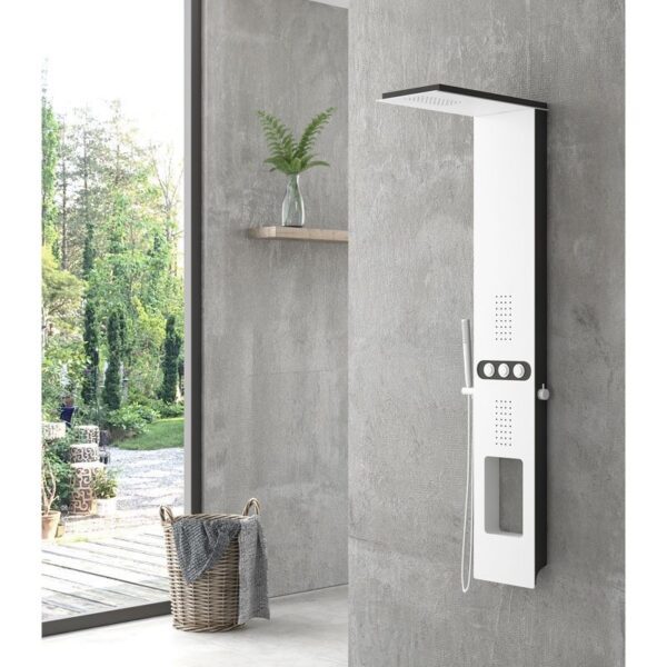 Στήλη υδρομασάζ BIANCO NERO TOUCH A7118 KARAG - Image 1