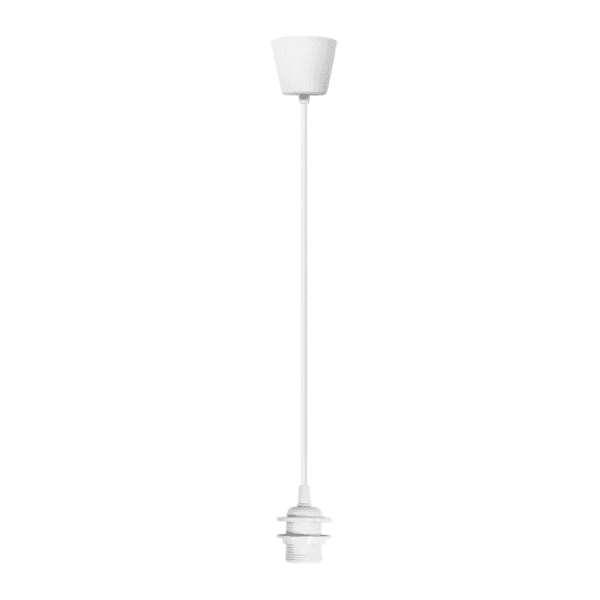 ΚΑΛΩΔΙΟ ΚΡΕΜΑΣΜΑ ΛΕΥΚΟ 80cm Ε27