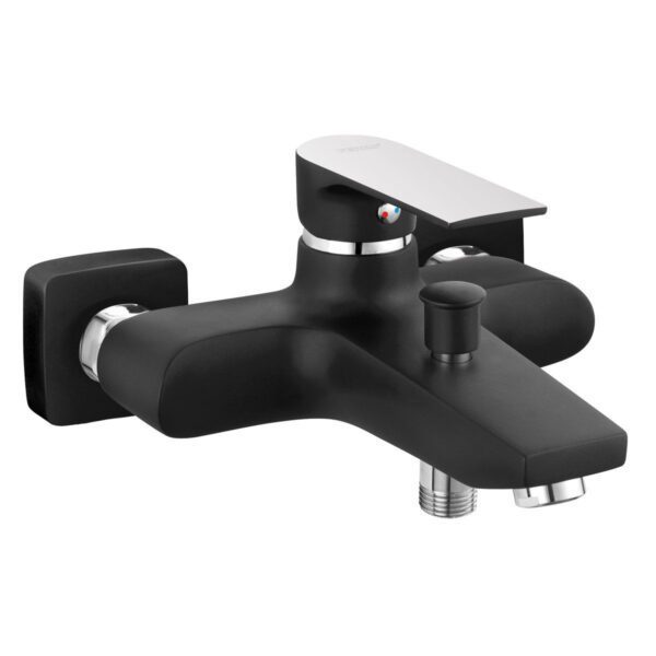 Μπαταρία λουτρού ALGEO SQUARE Black BAQ1BLC FERRO - Image 1