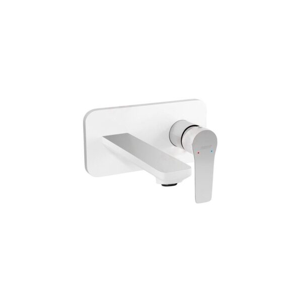 Μπαταρία νιπτήρος εντοιχισμού White/Chrome ADORE BDR3PA FERRO - Image 1
