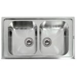 Νεροχύτης κουζίνας BL 887 KARAG 86x50x20cm