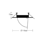 # ΣΠΟΤ Νο3371 ΧΡΥΣΟ ΜΑΤ MR16 - Image 2
