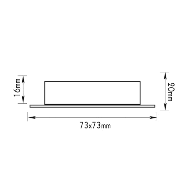 # ΣΠΟΤ ΤΕΤΡ/ΝΟ 820 G4 ΜΕ ΓΥΑΛΙ ΧΡΥΣΟ ΜΑΤ - Image 2