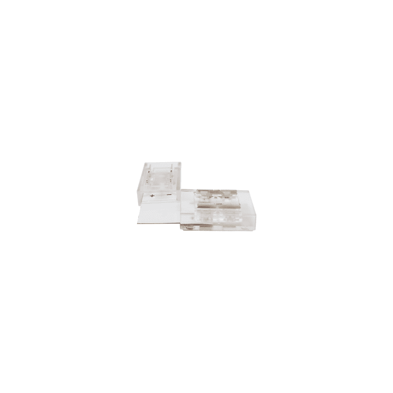 ^90° TRANSPARENT CONNECTOR FOR LED COB STRIP IP20 10MM