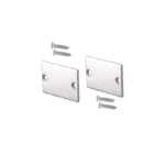 SET OF METAL END CAPS FOR PROFILE P217