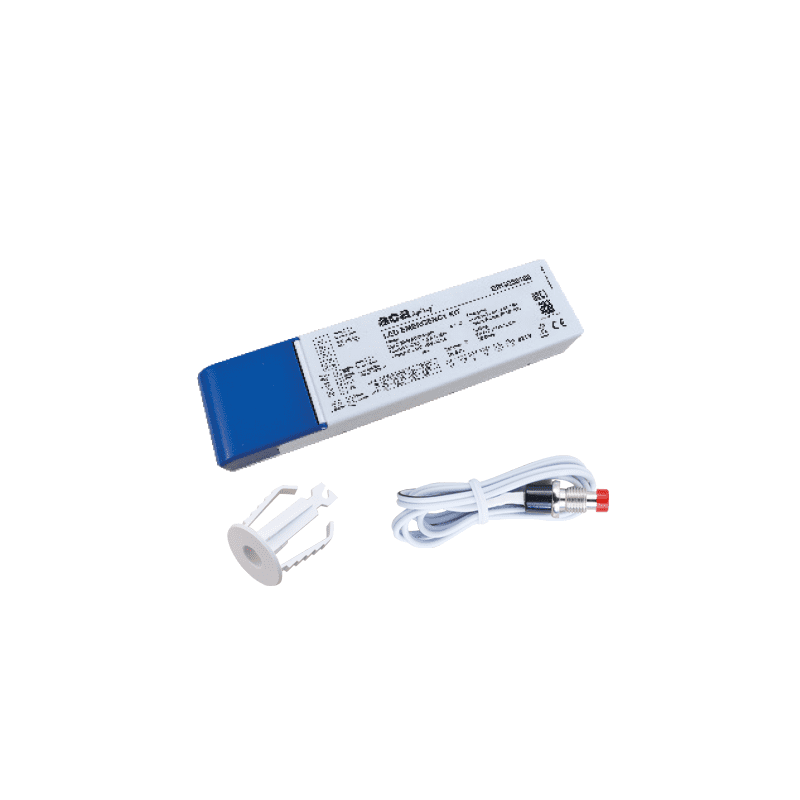 LED EMERGENCY KIT 90-180min CONVERTER 50-160V Max.5W & BATTERY LifePO4 6.4V
