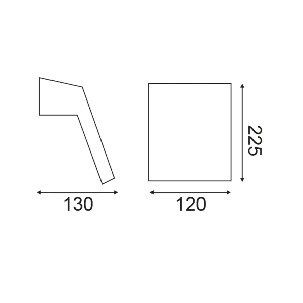 NETTO LETE 6W SMD EPISTAR LED 3000K 230V GREY - Image 3