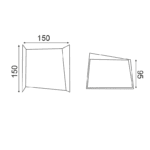 NETTO FORMER 4W SMD EPISTAR LED 3000K 230V GREY - Image 3