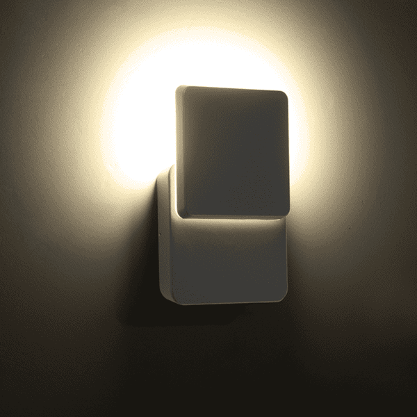 ^LED SMD WALL LUMINAIRE 12W 650LM 110° 230V AC 3.000K DARK GREY CRI80 IP54 30.000HRS - Image 2