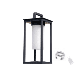 ^LED SMD TABLE BATTERY LUMINAIRE 3W 150LM 180° 3.000K DARK GREY CRI80 IP54