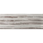 Πλακάκι LOUVRE Décor Gris Wave Rlv KARAG 25x70cm