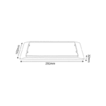 MAINTAINED EMERGENCY LED SMD LUMINAIRE 4W 3HRS 300LM 4000K 230V IP65 - Image 2
