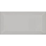 Πλακάκι METRO BIZOUTE Grey KARAG 10x20cm