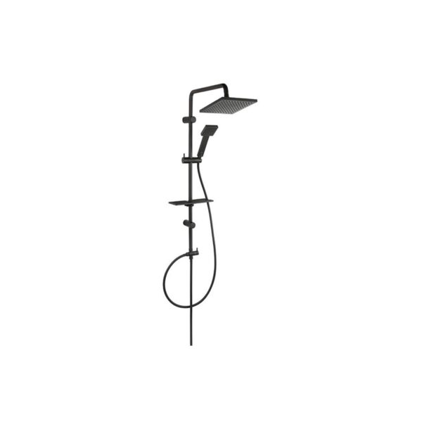 Κολόνα σταθερού ντους SQUERTO LUX Black NP24-BL FERRO - Image 1