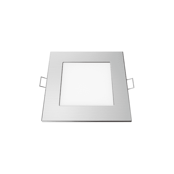 LED SLIM PANEL NM SQUARE REC. 6W 3000K 450Lm 118mm 230V AC Ra80