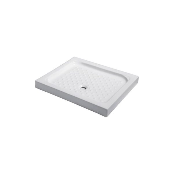 Ντουζιέρα ορθογώνια πορσελάνης PORCELAIN KARAG 72x90x9cm - Image 1