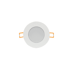 LED SPOT IP65 WHITE ROUND 5W 3.000K 230V AC 400Lm 120° Ra80