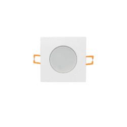 LED SPOT IP65 WHITE SQUARE 5W 4.000K 230V AC 410Lm 120° Ra80