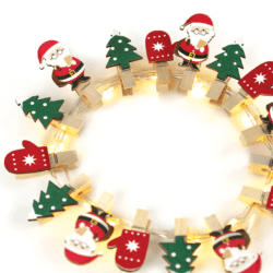 ^ "SANTA & TREES" 16 MINI LED ΛΑΜΠ. ΣΕΙΡΑ