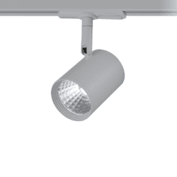 GREY LED TRACK LIGHT 7W 3000K 2WIRES 24° 700LM 230V Ra80