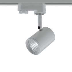 GREY LED TRACK LIGHT 7W 3000K 4WIRES 24° 700LM 230V Ra80