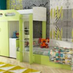 Παιδικό υπνοδωμάτιο, 2 τμχ, 82/190, Double Decker, Genomax