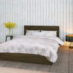 Κρεβάτι διπλό 2008 Καρυδί, 160/200, Genomax