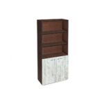 Βιβλιοθήκη Etazerka Ava 5 Βέγγε, 78x33x184,3, Genomax - Image 5
