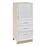 Ντουλάπι Κουζίνας επιδαπέδιο 60εκ., Νο 600K MDF Vintage, Genomax