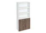 Βιβλιοθήκη Etazerka Ava 5 Λευκή, 78x33x184,3, Genomax - Image 10
