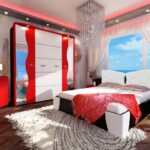 Σετ Κρεβατοκάμαρας 4 τεμαχίων 160/200, Amor-Smart Home με ΔΩΡΟ συρταριέρα, 252,5x260x92,5, Genomax