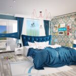 Σετ Κρεβατοκάμαρας 5 τεμαχίων Majestic με ΔΩΡΟ συρταριέρα για στρώμα 160x200 εκ., 244x106x206 εκ., Genomax