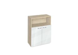 Βιβλιοθήκη Etazerka Ava 3 Σόνομα, 78x33x112.3, Genomax