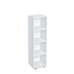 Βιβλιοθήκη Etazerka AVA 4.1 Λευκή, 39x33x148,3, Genomax