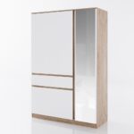 Ντουλάπα, 135x200x52, Modul 933, Genomax