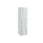Ντουλάπα Μονόφυλλη, Λευκό/Crystal, AVA 1, 39x185x50, Genomax