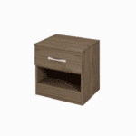 Κομοδίνο, 1213007, Καρυδί 35,5x41x40, Genomax