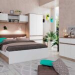 Σετ Κρεβατοκάμαρας 4 τεμαχίων, K-968, 160/200, Genomax