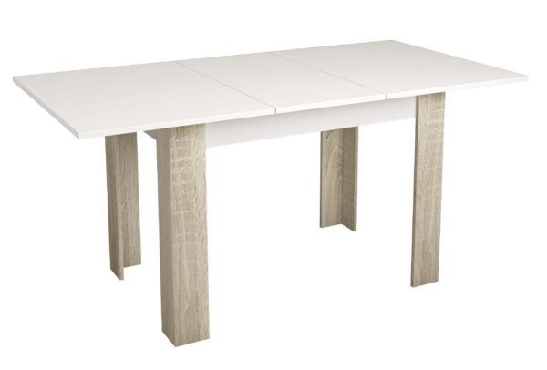 Τραπέζι κουζίνας 120+35/75/80, Radina, Genomax - Image 1
