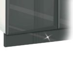 Μπάζα κουζίνας κάτω, MDF Γυαλιστερό, 10 ή 15x280 εκ., Genomax