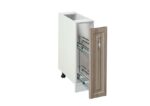 Ντουλάπι Κουζίνας επιδαπέδιο 20εκ., No 201B MDF, Genomax - Image 4