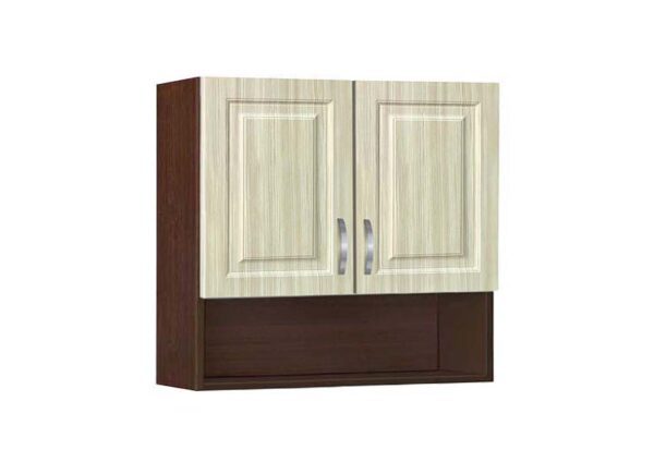 Ντουλάπι Κουζίνας κρεμαστό με ράφι 80εκ, No 80 P MDF, 80x20x72 εκ., Genomax - Image 3