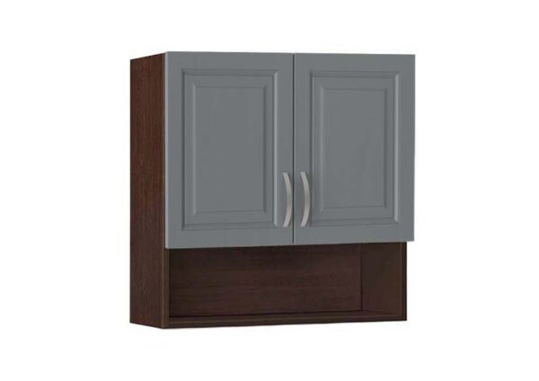 Ντουλάπι Κουζίνας κρεμαστό με ράφι 80εκ, No 80 P MDF, 80x20x72 εκ., Genomax - Image 1