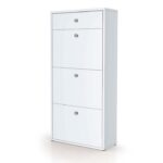 Παπουτσοθήκη 321 Λευκή, 28x67x139, Genomax