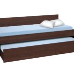 Κρεβάτι Καναπές με συρόμενο 2ο κρεβάτι Bisi Sandwich Βέγγε, 87,6x197,7x73cm, Genomax