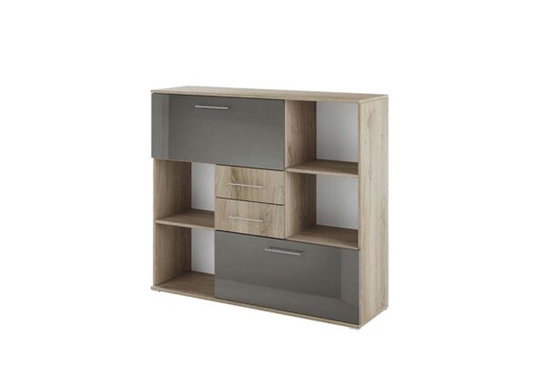 Βιβλιοθήκη  120x36x106, Modul 51, Genomax - Image 1