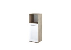 Βιβλιοθήκη με πόρτα 40x36x106, Modul 80, Genomax