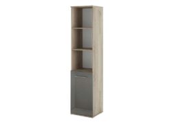 Βιβλιοθήκη με πόρτα 40x36x175.5, Modul 62, Genomax