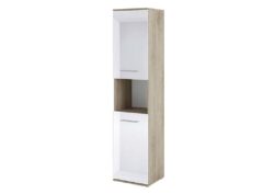 Βιβλιοθήκη με πόρτες 40x36x175.5, Modul 85, Genomax